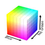 RGB Color Codes Cube